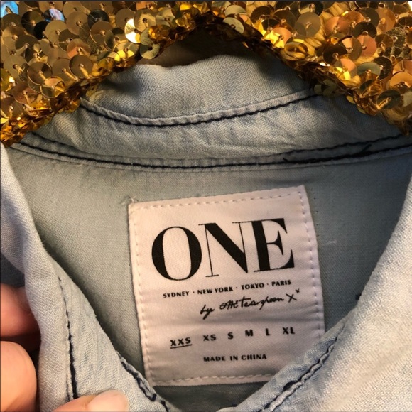 One Teaspoon lightweight button down shirt - Picture 5 of 8